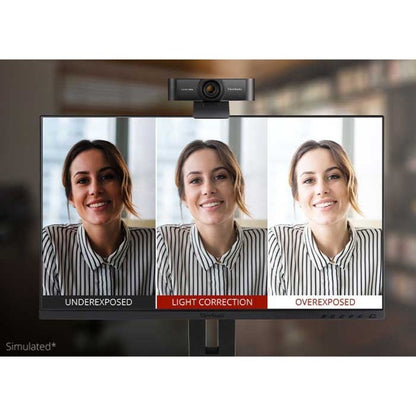 Webcam ViewSonic VB-CAM-001 - 2,1 mégapixels - 30 ips - Noir - USB 2.0 VB-CAM-001