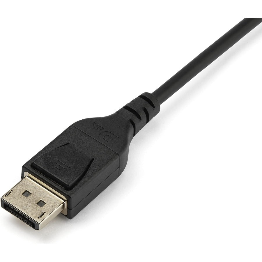 Câble DisplayPort 1.4 certifié VESA de 2 m de StarTech.com - 8K 60 Hz HBR3 HDR - 1,8 m Super UHD 4K 120 Hz - Câble de moniteur vidéo mince DP vers DP M/M DP14MM2M