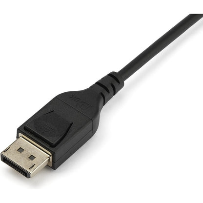 Câble DisplayPort 1.4 certifié VESA de 2 m de StarTech.com - 8K 60 Hz HBR3 HDR - 1,8 m Super UHD 4K 120 Hz - Câble de moniteur vidéo mince DP vers DP M/M DP14MM2M