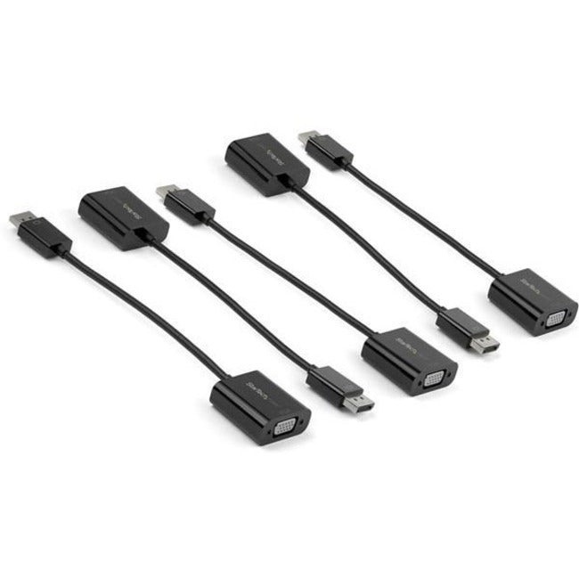 StarTech.com Lot de 5 adaptateurs DisplayPort vers VGA - Adaptateur actif pour moniteur DisplayPort 1.2 vers VGA - Dongle convertisseur vidéo DP vers VGA - M/F DP2VGA3X5