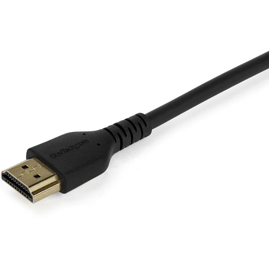 Câble HDMI 2.0 certifié de qualité supérieure StarTech.com de 1 m avec Ethernet - Câble de moniteur HDMI ultra HD robuste et durable haute vitesse UHD 4K 60 Hz HDR de 0,9 m RHDMM1MP