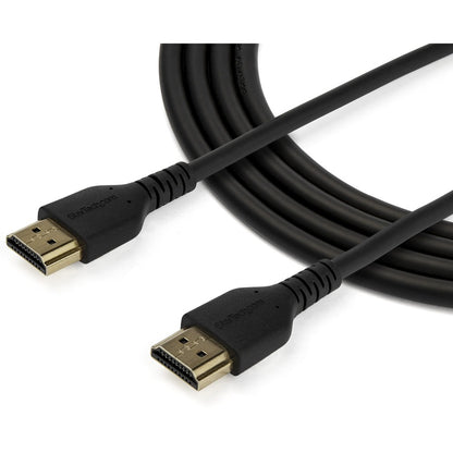 Câble HDMI 2.0 certifié de qualité supérieure StarTech.com de 1 m avec Ethernet - Câble de moniteur HDMI ultra HD robuste et durable haute vitesse UHD 4K 60 Hz HDR de 0,9 m RHDMM1MP