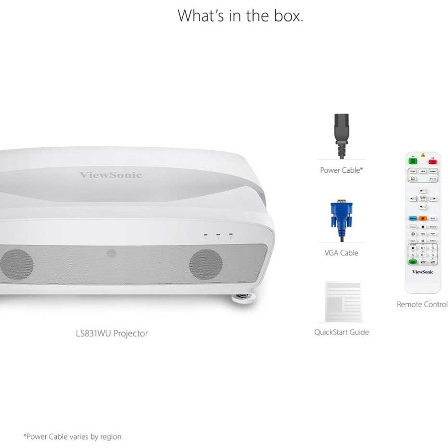 Projecteur laser à focale ultra courte ViewSonic LS831WU LS831WU