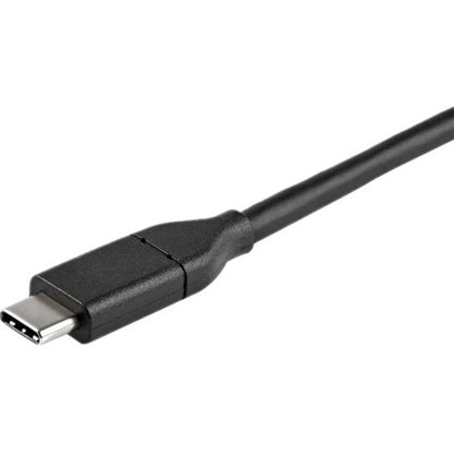 StarTech.com Câble USB C vers DisplayPort 1.2 4K 60 Hz de 2 m - Adaptateur vidéo réversible DP vers USB-C / USB-C vers DP Câble de moniteur HBR2/HDR CDP2DP2MBD