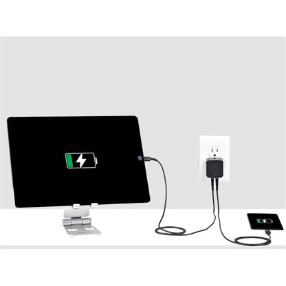 Chargeur mural USB 2 ports StarTech.com, concentrateur de chargeur mural 17 W (port 2,4 A et 1 A), adaptateur d'alimentation double USB-A, chargeur portable pour téléphones/tablettes USB2PACUBK