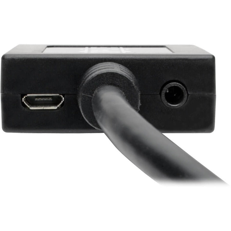 Tripp Lite 6in HDMI to VGA Adapter Converter with Audio Video for Ultrabook / Laptop / Desktop 6" P131-06N