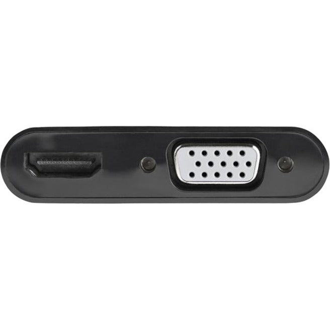 Adaptateur StarTech.com DisplayPort vers HDMI VGA - Convertisseur de moniteur DP 1.2 HBR2 vers HDMI 2.0 4K 60 Hz ou VGA - Adaptateur d'affichage vidéo numérique DP2VGAHD20