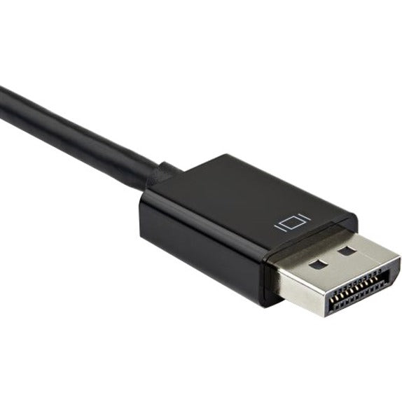 Adaptateur StarTech.com DisplayPort vers HDMI VGA - Convertisseur de moniteur DP 1.2 HBR2 vers HDMI 2.0 4K 60 Hz ou VGA - Adaptateur d'affichage vidéo numérique DP2VGAHD20