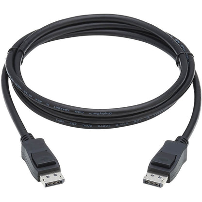Câble DisplayPort 1.4 Tripp Lite avec connecteurs à verrouillage, 8K, M/M, noir, 6 pi. P580-006-V4