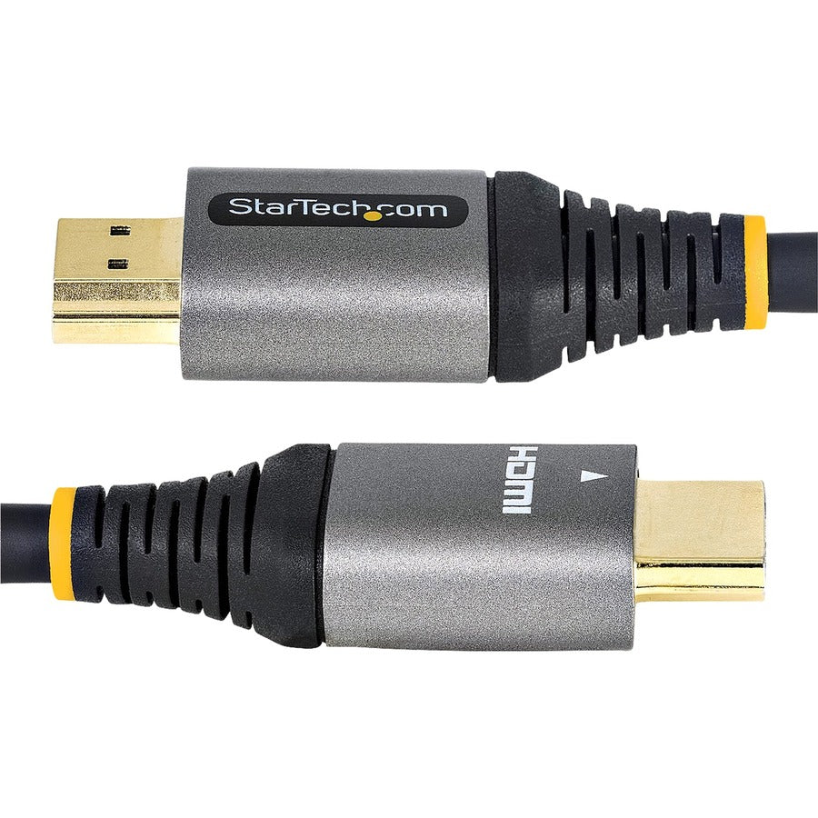 Câble HDMI 2.0 certifié de qualité supérieure StarTech.com de 0,5 m, HDMI haute vitesse Ultra HD 4K 60 Hz avec Ethernet, HDR10, cordon de moniteur HDMI UHD HDMMV50CM