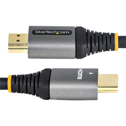 Câble HDMI 2.0 certifié de qualité supérieure StarTech.com de 0,5 m, HDMI haute vitesse Ultra HD 4K 60 Hz avec Ethernet, HDR10, cordon de moniteur HDMI UHD HDMMV50CM