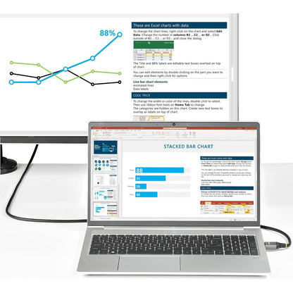 Câble HDMI 2.0 certifié de qualité supérieure StarTech.com de 0,5 m, HDMI haute vitesse Ultra HD 4K 60 Hz avec Ethernet, HDR10, cordon de moniteur HDMI UHD HDMMV50CM