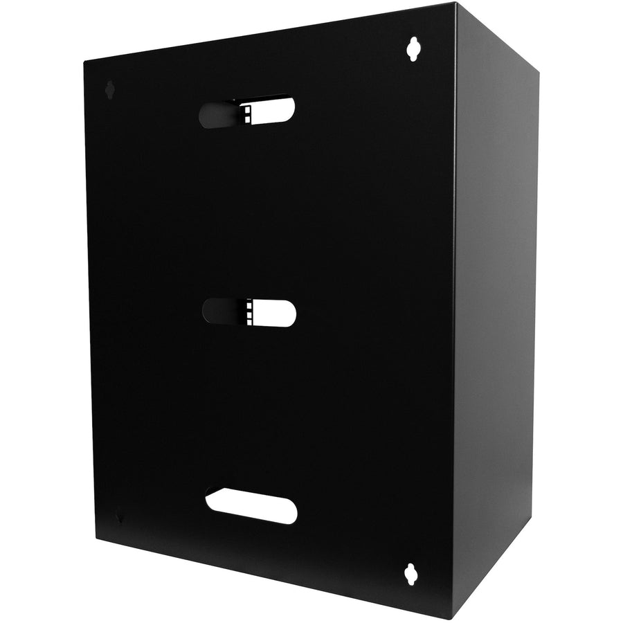StarTech.com Rack mural 14U, 35,5 cm de profondeur, rack réseau mural 48,3 cm, support de panneau de brassage mural pour commutateur/équipement informatique RACK-14U-14-BRACKET