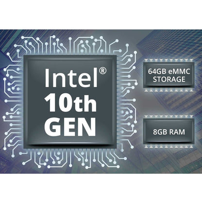 ViewSonic NMP760 Chromebox - Intel Celeron 5205U - 8 Go - Capacité de mémoire flash de 64 Go NMP760