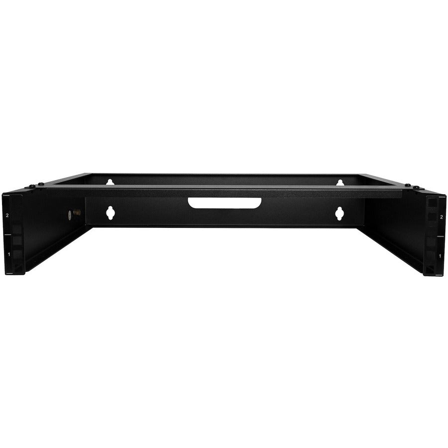 StarTech.com Rack mural 2U, 35,6 cm de profondeur, rack réseau mural 48,3 cm, support de panneau de brassage mural pour commutateur/équipement informatique RACK-2U-14-BRACKET
