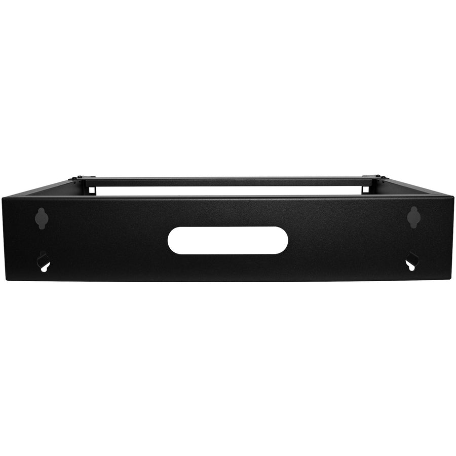 StarTech.com Rack mural 2U, 35,6 cm de profondeur, rack réseau mural 48,3 cm, support de panneau de brassage mural pour commutateur/équipement informatique RACK-2U-14-BRACKET