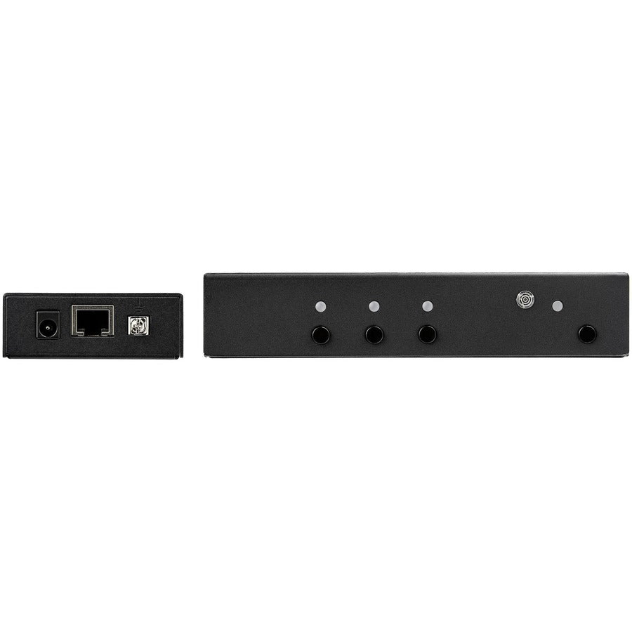 StarTech.com Extendeur HDMI sur CAT6/5e avec commutateur vidéo 3 ports 4K 30 Hz/115 pieds, boîtier de commutation HDMI 4K, vidéo sur HDBaseT avec commutateur automatique VS321HDBTK