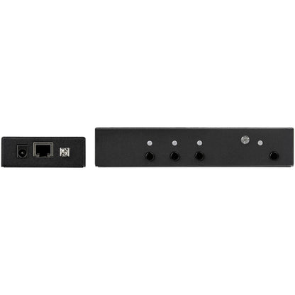 StarTech.com Extendeur HDMI sur CAT6/5e avec commutateur vidéo 3 ports 4K 30 Hz/115 pieds, boîtier de commutation HDMI 4K, vidéo sur HDBaseT avec commutateur automatique VS321HDBTK