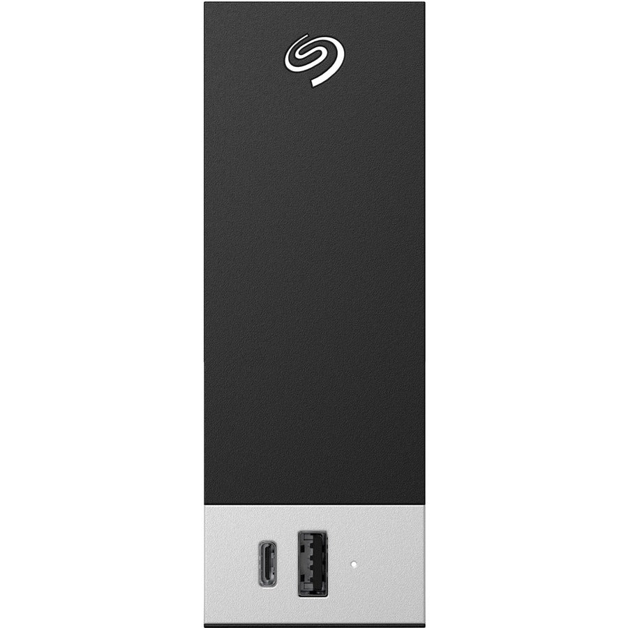 Seagate One Touch STLC14000400 14 TB Hard Drive - 3.5" External - SATA (SATA/600) - Black STLC14000400
