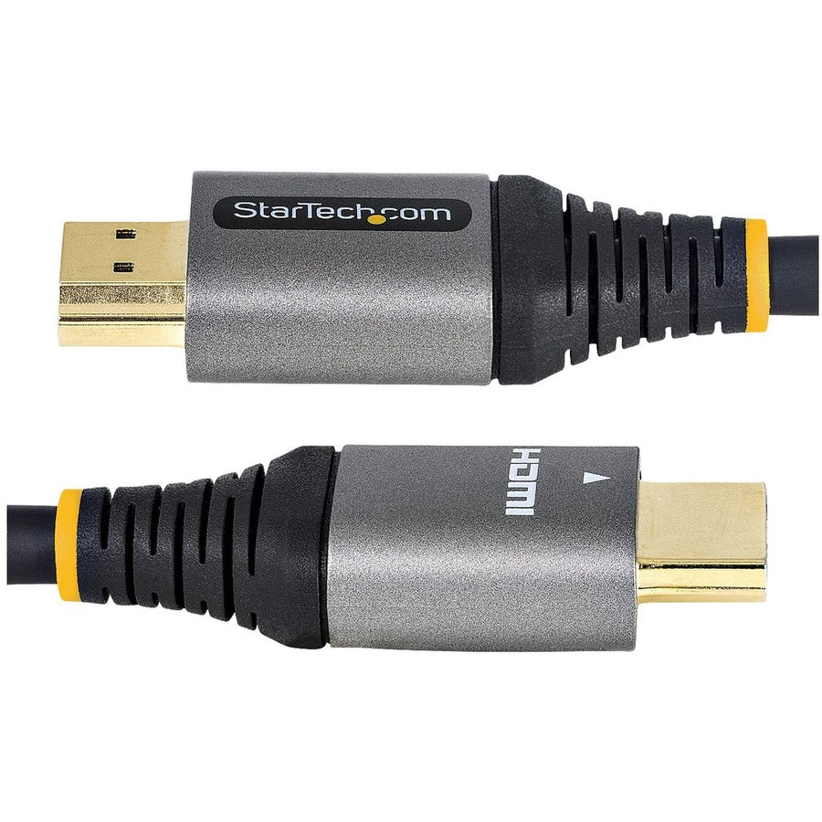 Câble HDMI 2.1 StarTech.com de 50 cm (20 po), câble HDMI ultra haute vitesse certifié 48 Gbit/s, 8K 60 Hz HDR10+, cordon HDMI 8K, TV/moniteur/écran HDMM21V50CM