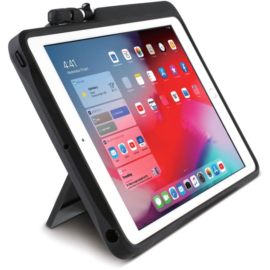 Étui de transport robuste Kensington BlackBelt pour tablette Apple iPad (7e génération), iPad (9e génération), iPad (8e génération) 10,2" - Noir K97321WW