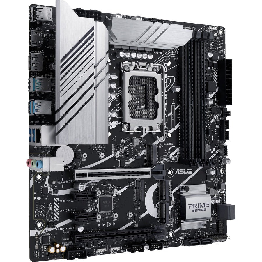 Carte mère de bureau de jeu Asus Prime Z790M-PLUSD4 - Chipset Intel Z790 - Socket LGA-1700 - Micro ATX PRIMEZ790M-PLUSD4
