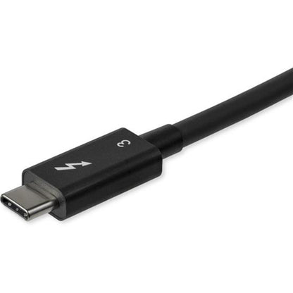 Câble Thunderbolt 3 StarTech.com de 80 cm, 40 Gbit/s, PD 100 W, vidéo 4K/5K, certifié Thunderbolt, compatible avec TB4/USB 3.2/DisplayPort TBLT34MM80CM