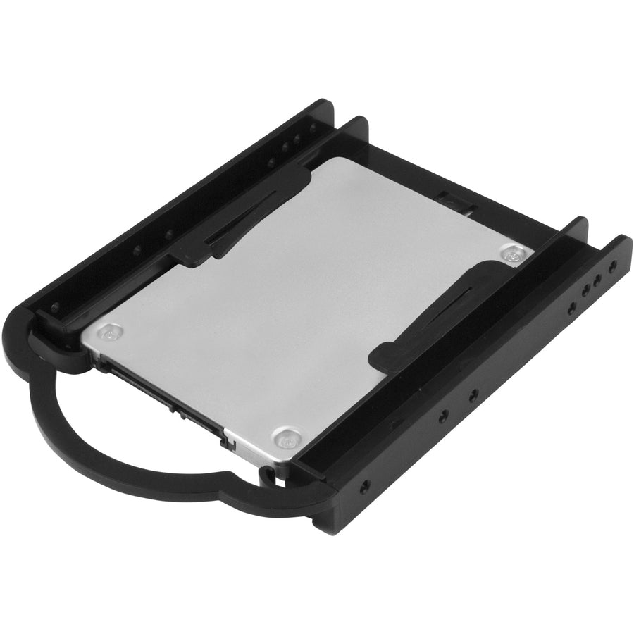 StarTech.com Support de montage pour disque dur/SSD 2,5 pouces pour baie de lecteur 3,5 pouces - Installation sans outil BRACKET125PT