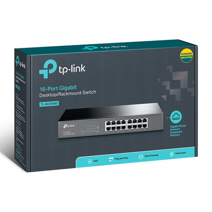 Commutateur de bureau Gigabit 16 ports TP-Link TL-SG1016D TL-SG1016D