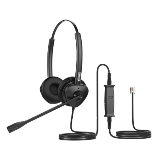 Casque double Fanvil HT302 QD vers RJ9